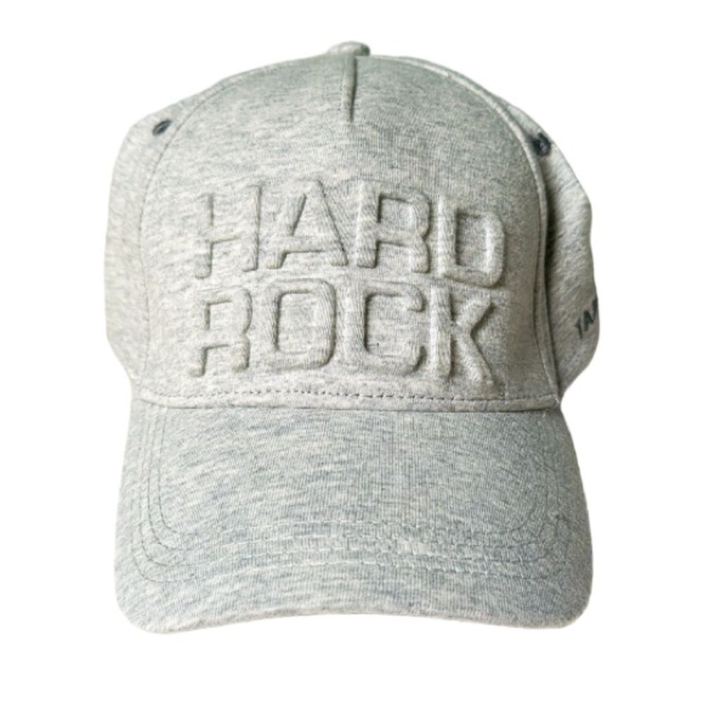 Hard Rock Seminole Tampa gray textured logo fitted baseball cap small/medium